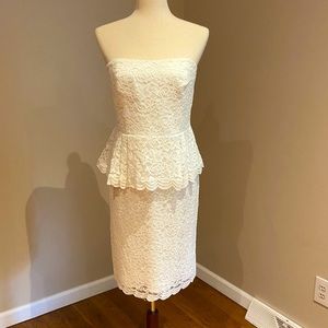 Ann Taylor Bridal lace dress